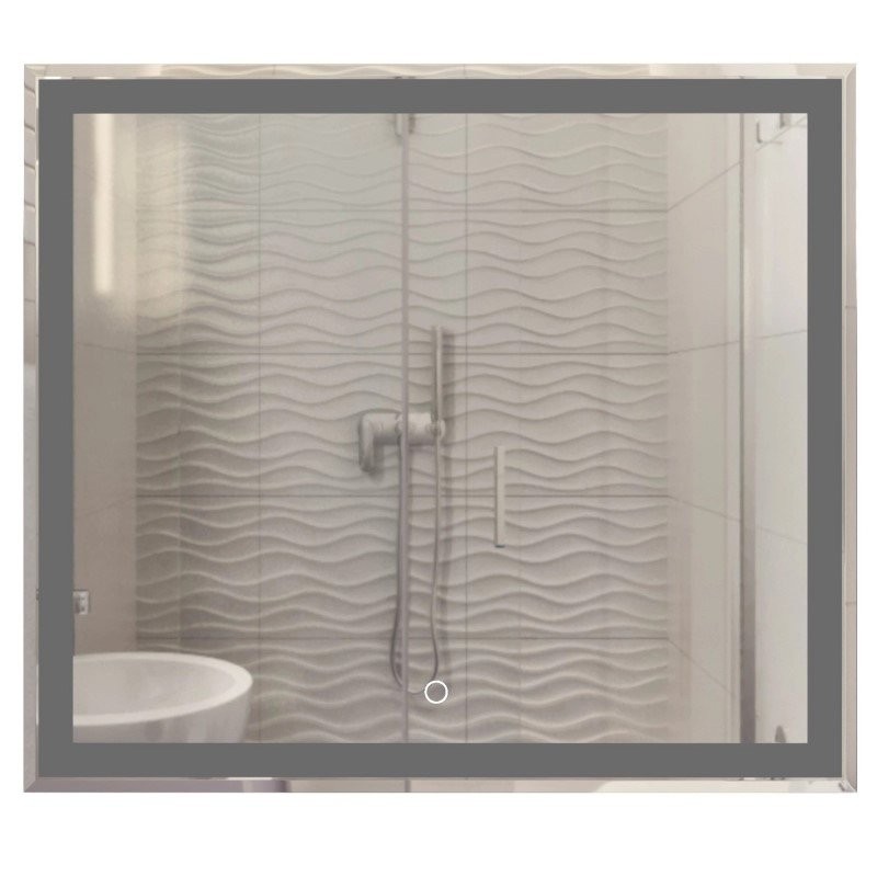 Зеркало Mixline Минио 80 с подсветкой