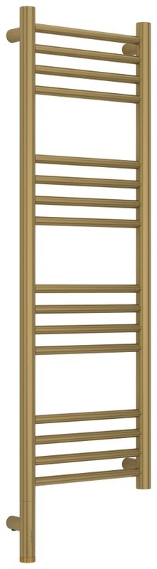 Полотенцесушитель электрический Сунержа Богема 3.1 32-6004-1030 110x35 см, подключение слева, золотой шелк, лесенка