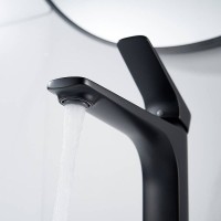 Смеситель для раковины высокий Shevanik S4211H, черный Смеситель для раковины высокий Shevanik S4211H, черный