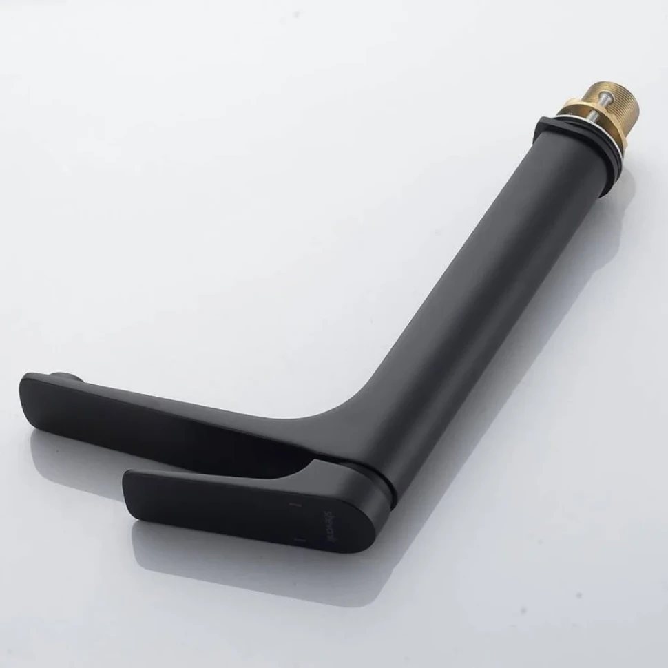 Смеситель для раковины высокий Shevanik S4211H, черный
