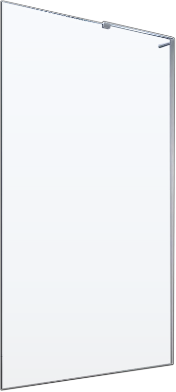 Душевая перегородка Veconi Korato KR77-90-01-C8 90 см, профиль матовый хром