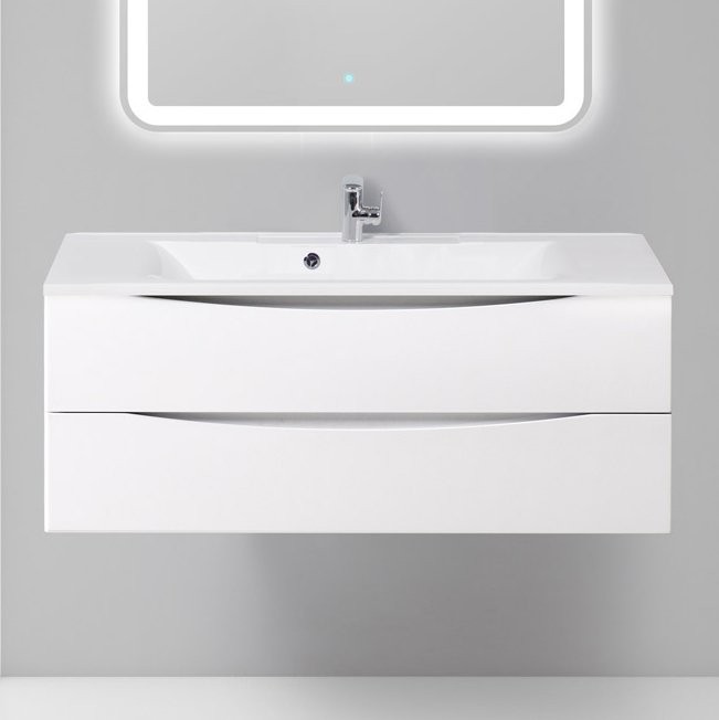 Тумба под раковину BelBagno Marino 120 bianco lucido