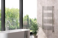 Полотенцесушитель электрический Сунержа Богема 3.1 00-6005-1260 130x65 см, подключение справа, без покрытия, лесенка