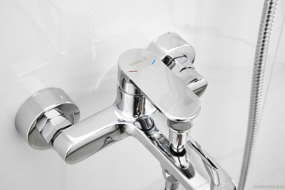 Смеситель для ванны с душем BELZ B713 B61713 хром