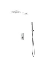 Душевой комплект SantiLine SL-9014 хром, С ВНУТРЕННЕЙ ЧАСТЬЮ