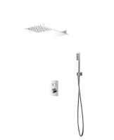 Душевой комплект SantiLine SL-9014 хром, С ВНУТРЕННЕЙ ЧАСТЬЮ