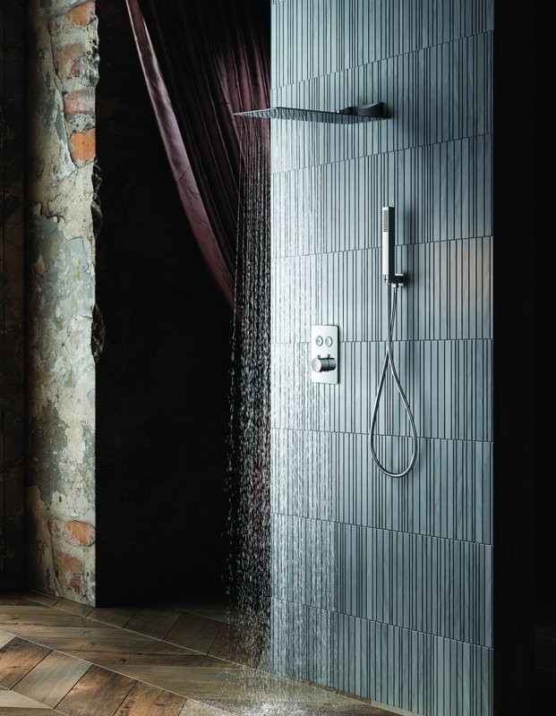 Душевой комплект SantiLine SL-9014 хром, С ВНУТРЕННЕЙ ЧАСТЬЮ