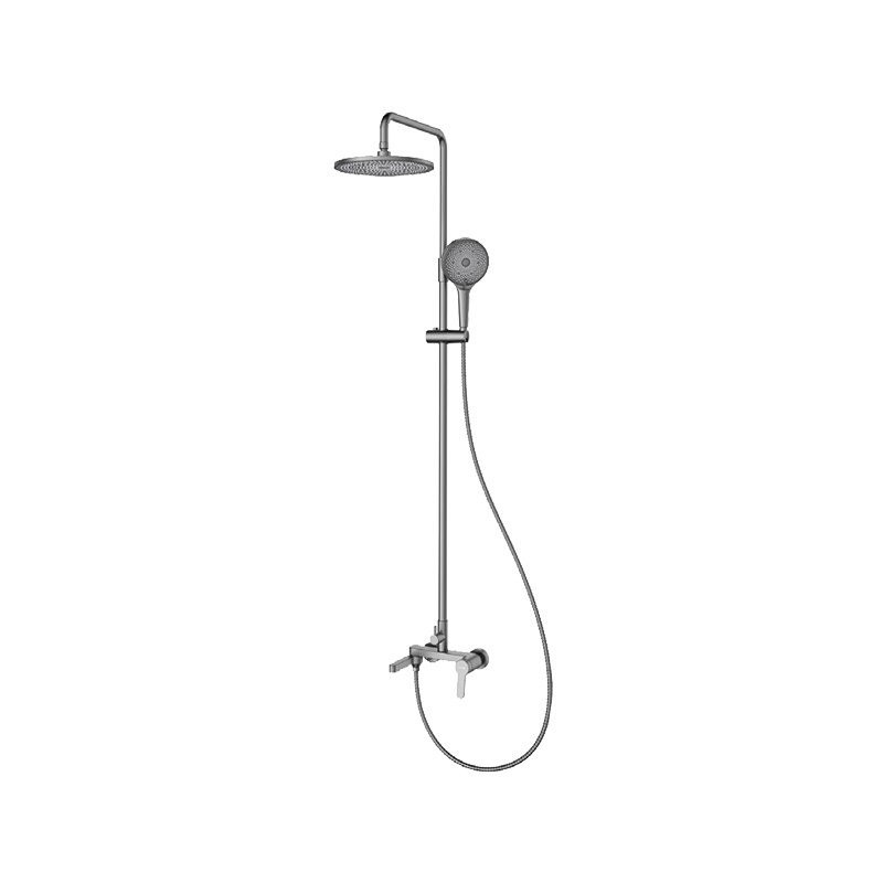 Душевая стойка Gappo G99-39 G2499-39 оружейная сталь