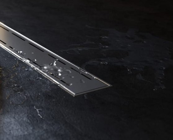 Душевой трап (лоток) MCH Chudej Line CH450L 45 см, решетка хром, с сифоном