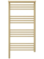 Полотенцесушитель электрический Сунержа Богема 3.1 022-6006-1050 110x55 см, подключение слева, матовая шампань, лесенка, с полкой