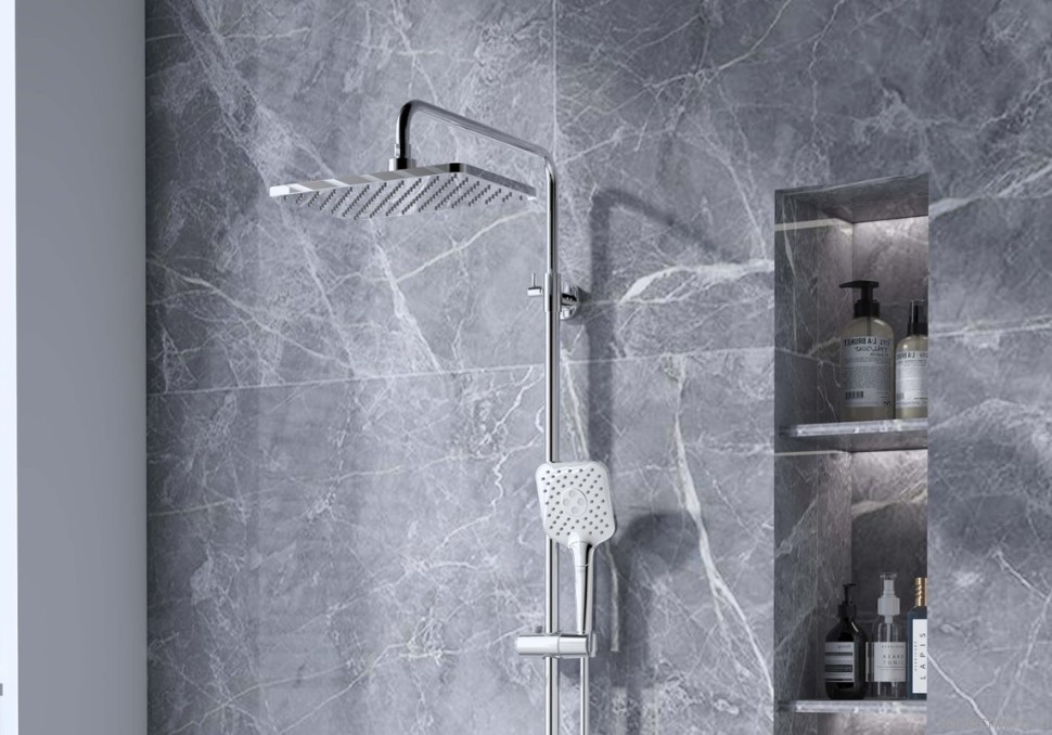 Душевая стойка AQUATEK Ника AQ2840CR хром