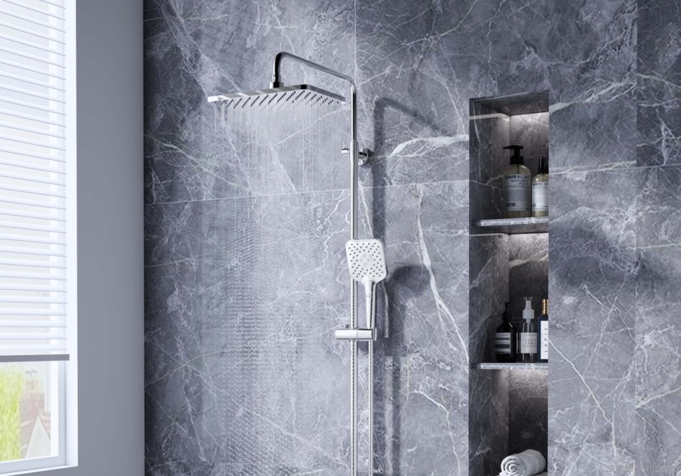 Душевая стойка AQUATEK Ника AQ2840CR хром