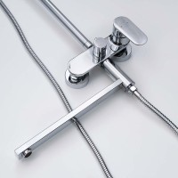 Душевая стойка AQUATEK Ника AQ2840CR хром Душевая стойка AQUATEK Ника AQ2840CR хром