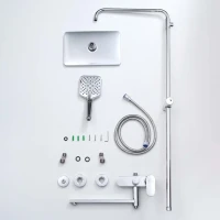 Душевая стойка AQUATEK Ника AQ2840CR хром Душевая стойка AQUATEK Ника AQ2840CR хром