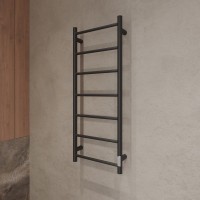 Полотенцесушитель электрический EWRIKA Сафо PN 100x40, черный матовый