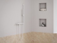 Смеситель для душа Ravak Eleganta EL 032.10WV белый вельвет