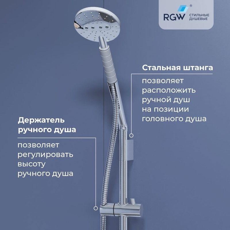 Душевой комплект RGW Shower Panels SP-23