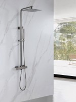 Душевая стойка Abber Daheim AF8260NGL никель Душевая стойка Abber Daheim AF8260NGL никель