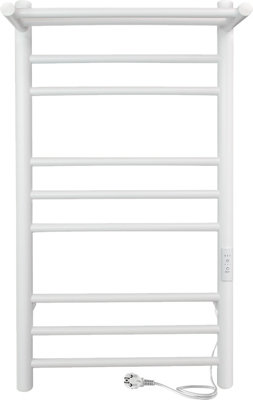 Полотенцесушитель электрический Indigo Line Trinity LСLTE80-40PWMRt с полкой, белый матовый