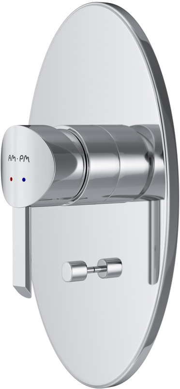 Встраиваемый смеситель для душа и ванны AM.PM Awe F1585000 С ВНУТРЕННЕЙ ЧАСТЬЮ