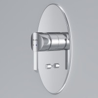 Встраиваемый смеситель для душа и ванны AM.PM Awe F1585000 С ВНУТРЕННЕЙ ЧАСТЬЮ