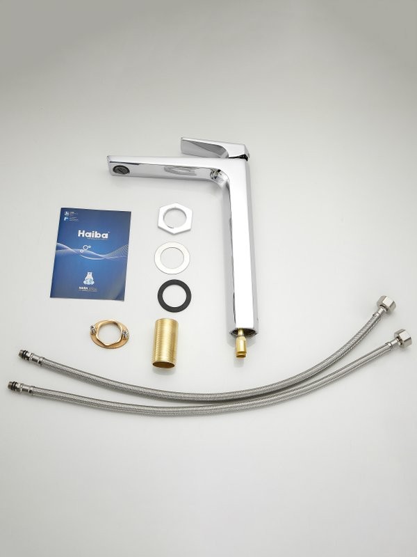 Смеситель для раковины Haiba HB11726 хром