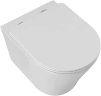 Унитаз подвесной Aquanet Zvezda Soft Close SLIMSEAT Rimless Tornado Унитаз подвесной Aquanet Zvezda Soft Close SLIMSEAT Rimless Tornado