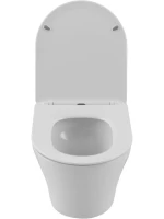 Унитаз подвесной Aquanet Zvezda Soft Close SLIMSEAT Rimless Tornado Унитаз подвесной Aquanet Zvezda Soft Close SLIMSEAT Rimless Tornado