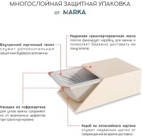 Акриловая ванна 1MarKa Atlas Стандарт 2 170x70 см, встраиваемая, белая, с каркасом, со сливом-переливом