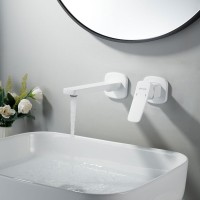 Смеситель для раковины/умывальника встраиваемый Shevanik S9941C, белый Смеситель для раковины/умывальника встраиваемый Shevanik S9941C, белый