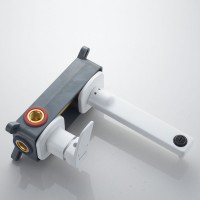 Смеситель для раковины/умывальника встраиваемый Shevanik S9941C, белый Смеситель для раковины/умывальника встраиваемый Shevanik S9941C, белый