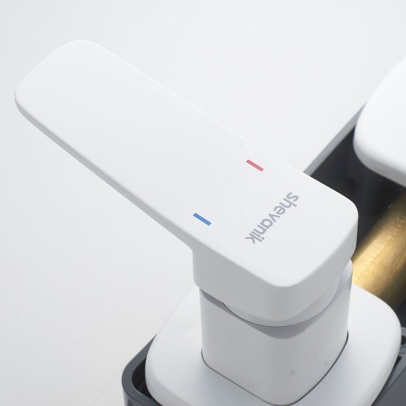 Смеситель для раковины/умывальника встраиваемый Shevanik S9941C, белый