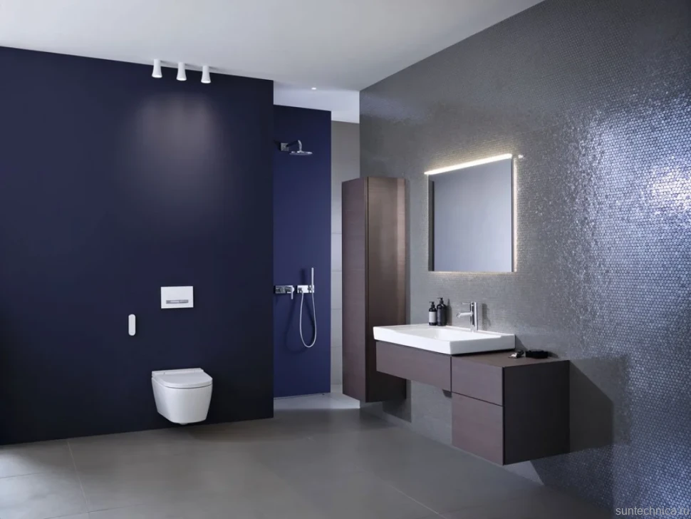 Умный унитаз подвесной Geberit AquaClean Sela 146.220.11.1 с биде