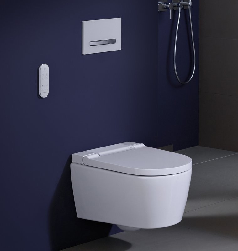 Умный унитаз подвесной Geberit AquaClean Sela 146.220.11.1 с биде