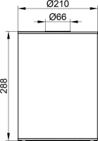 Мусорное ведро Keuco Plan 04989 хром, черно-серое Мусорное ведро Keuco Plan 04989 хром, черно-серое