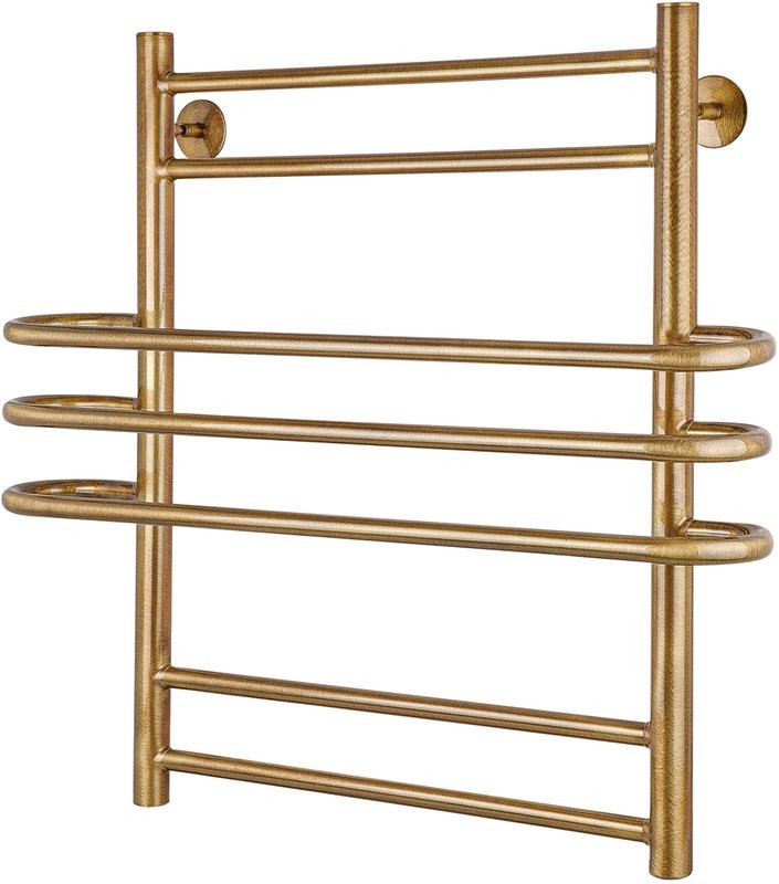 Полотенцесушитель водяной Secado Палермо 4603777477202 65x70 см, бронза, лесенка, латунь