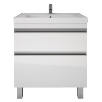 Тумба с раковиной Dreja Grace Plus 90 подвесная, белый глянец