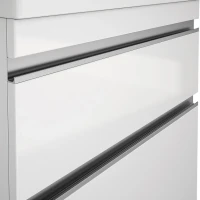 Тумба с раковиной Dreja Grace Plus 90 подвесная, белый глянец