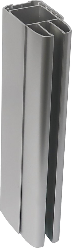 Шторка на ванну Kubele DE020 DE020P601-CLN-MT- 50х150 150х50, профиль матовый хром