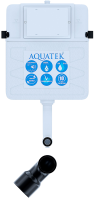 Смывной бачок скрытого монтажа AQUATEK INS-0000019 механика