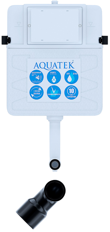 Смывной бачок скрытого монтажа AQUATEK INS-0000019 механика