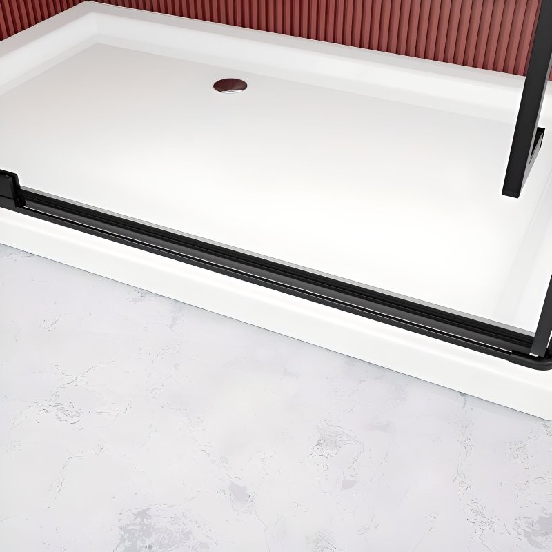 Душевой уголок Esbano Art ESA-90KV-B 90x90, профиль черный, стекло прозрачное