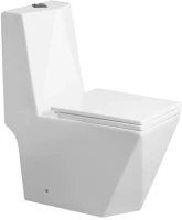 Унитаз-моноблок напольный SantiLine SL-5013 с микролифтом Унитаз-моноблок напольный SantiLine SL-5013 с микролифтом