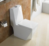 Унитаз-моноблок напольный SantiLine SL-5013 с микролифтом
