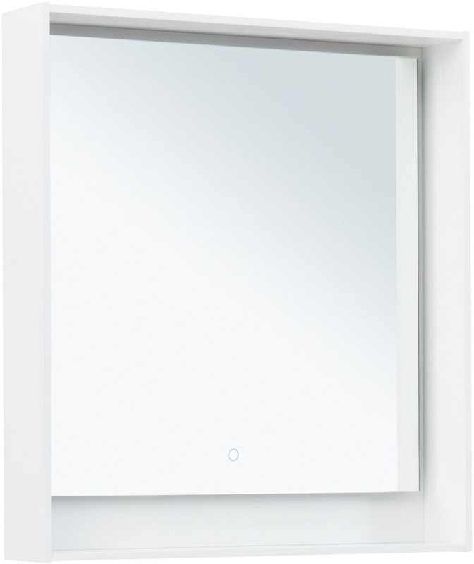 Мебель для ванной комнаты Aquanet Милан 80 подвесная, белая глянцевая