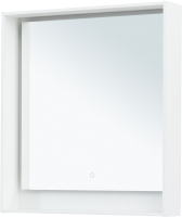 Мебель для ванной комнаты Aquanet Милан 80 подвесная, белая глянцевая