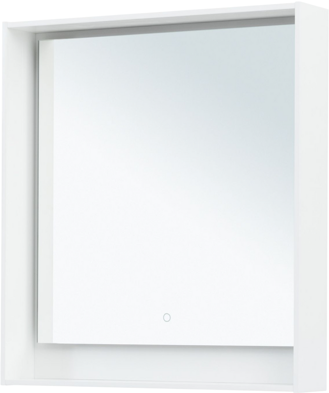 Мебель для ванной комнаты Aquanet Милан 80 подвесная, белая глянцевая