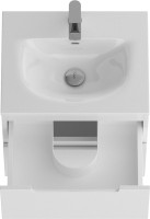 Мебель для ванной комнаты BelBagno Etna 39 50 bianco lucido, раковина BB-8099-3-50