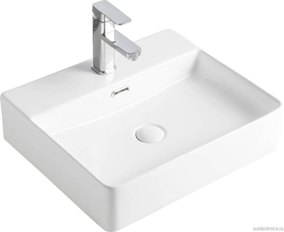 Мебель для ванной комнаты Orange Line 100 подвесная, 2 ящика, матовый графит с раковиной B04-500W