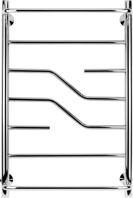 Полотенцесушитель электрический Secado Риволи СП 85x55 см, подключение справа, глянцевый хром, лесенка